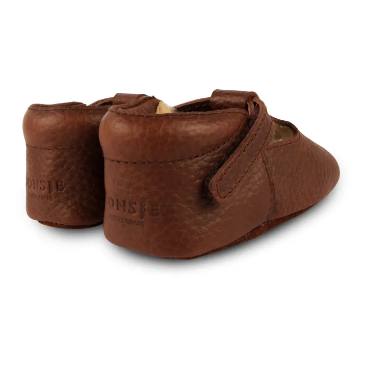 Pantofoline imbottite, modello: Elia | Cioccolato- Immagine del prodotto n°2