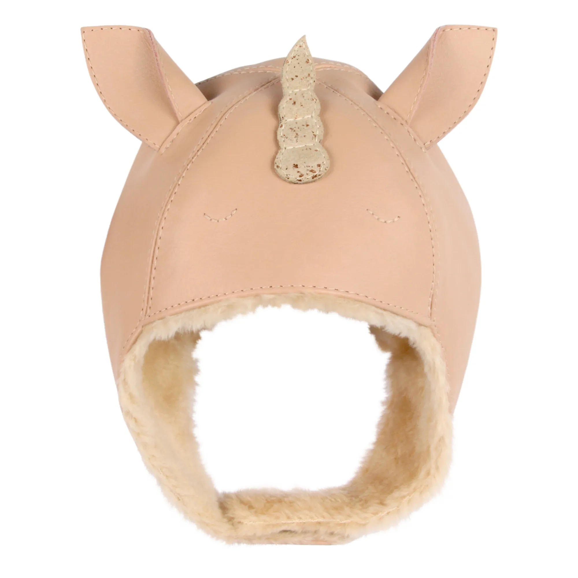 Donsje Pink Kapi Unicorn Bonnet