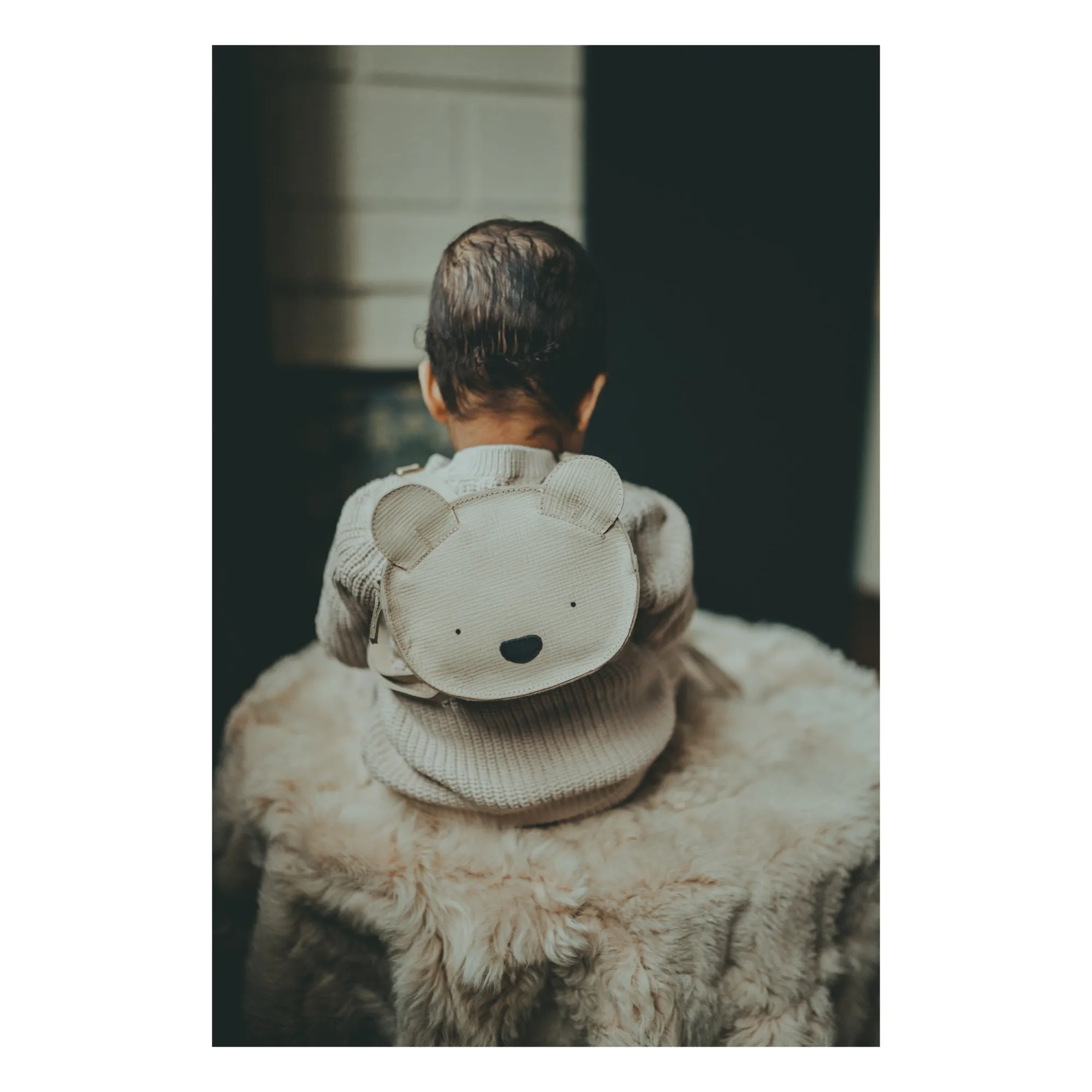 Donsje - Kapi Special Grizzly Backpack - Cream | Smallable