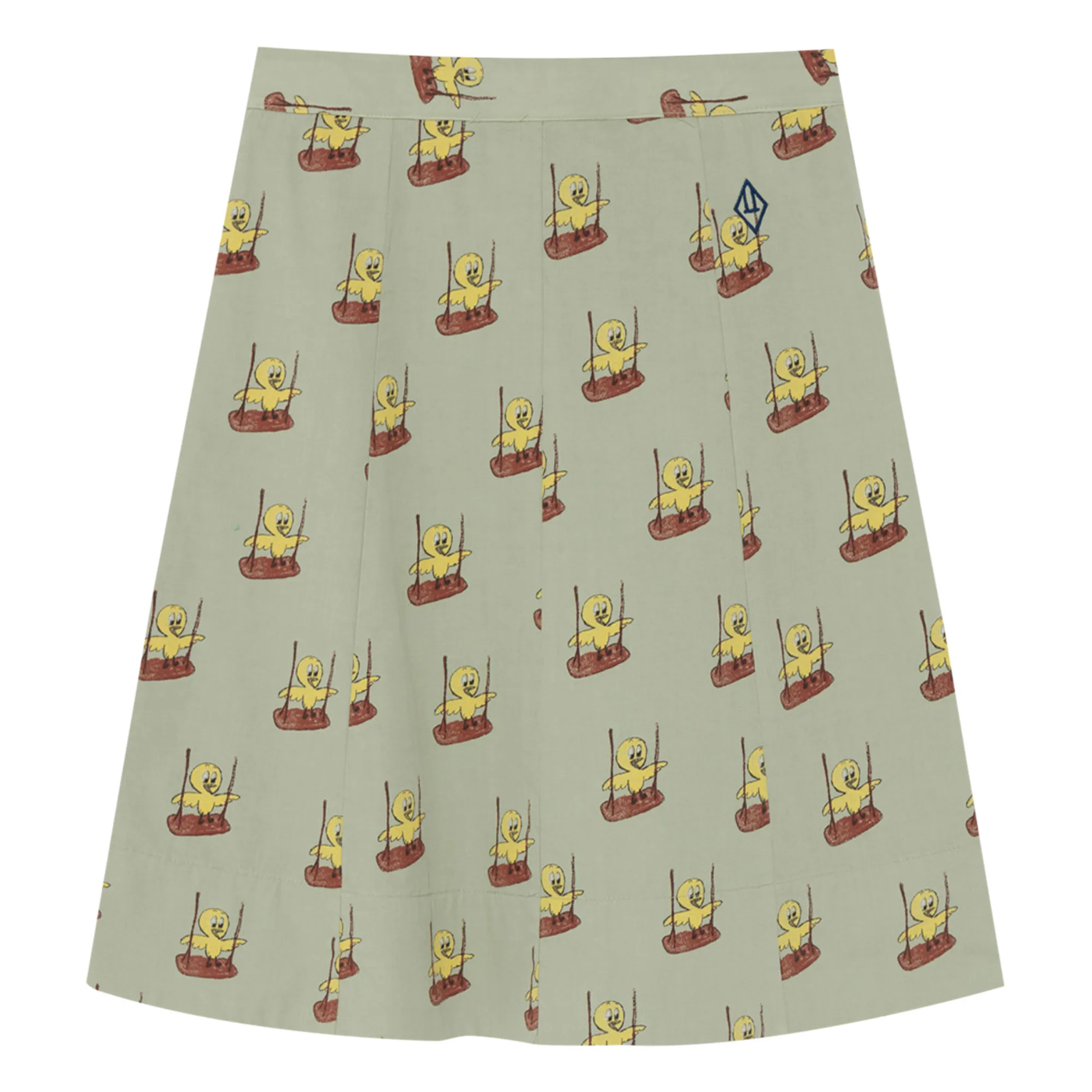 The Animals Observatory Sage Swan Bird Skirt