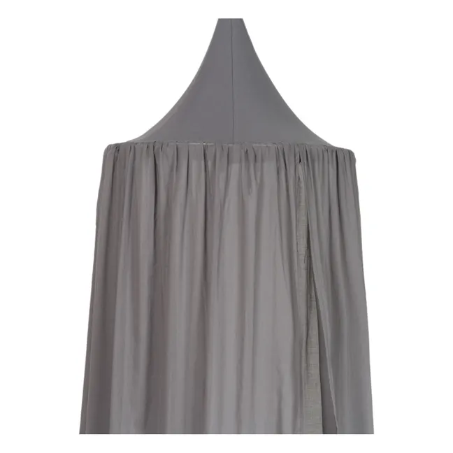 Vera Organic Cotton Bed Canopy | Grey