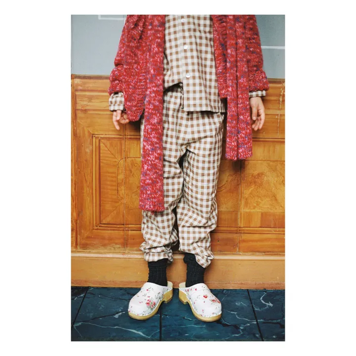 Checked Pyjamas | Brown- Product image n°1