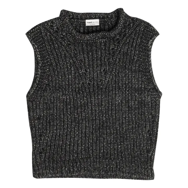 Silvery Sable Jumper | Black- Product image n°0