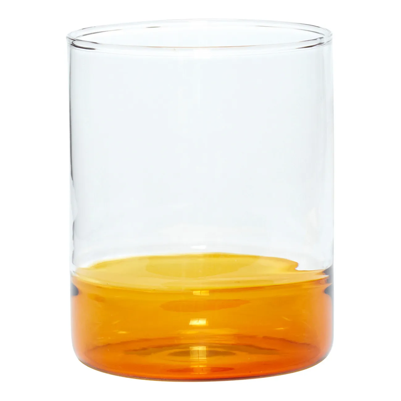 Hübsch Amber Two-Tone Glass