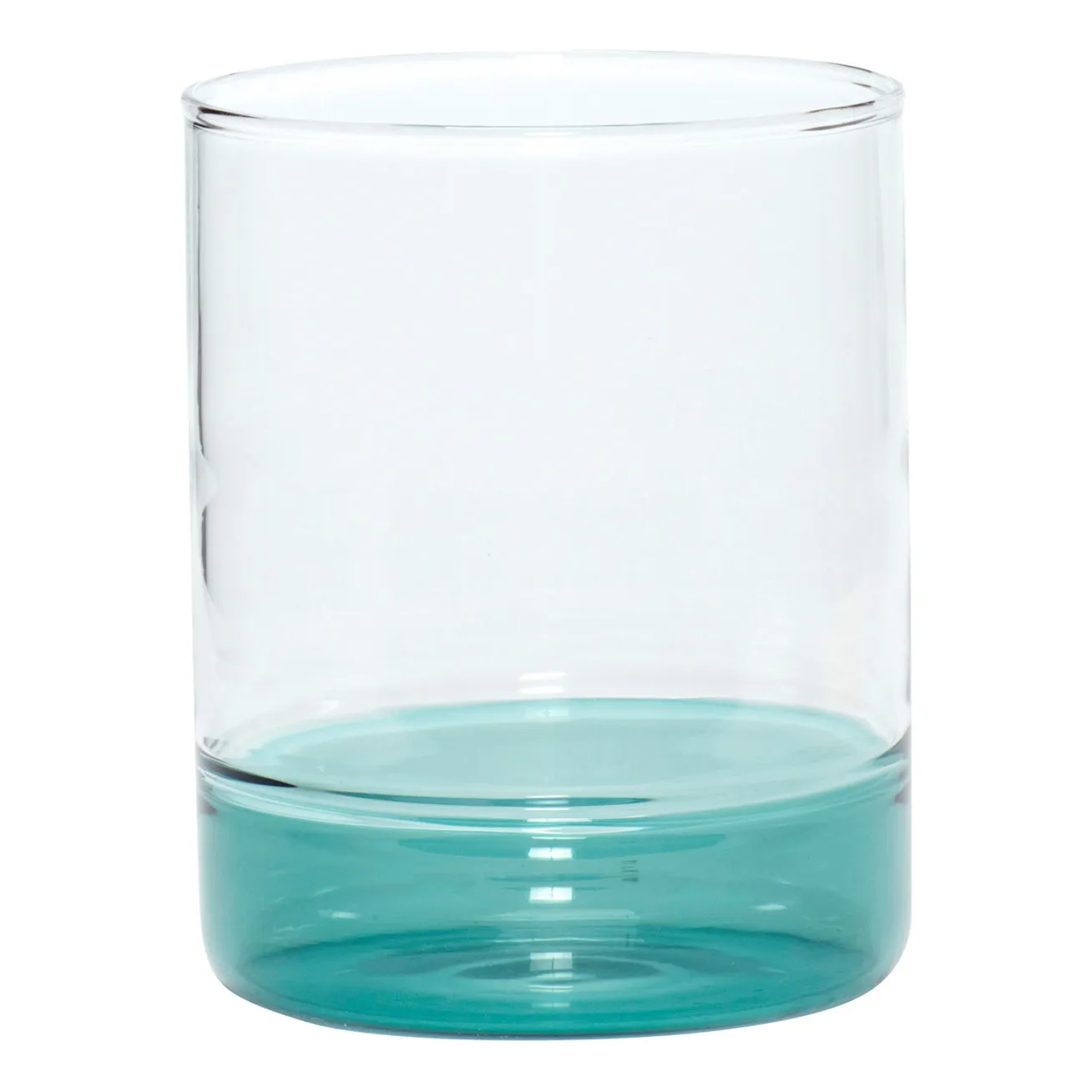 Hübsch Green Water Two-Tone Glass