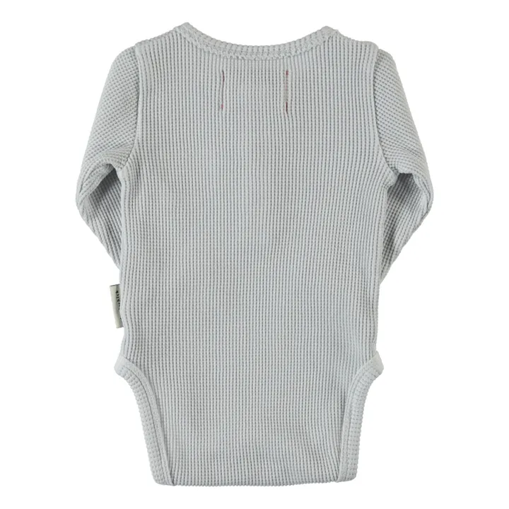 Organic Cotton Playsuit | Grey- Product image n°1