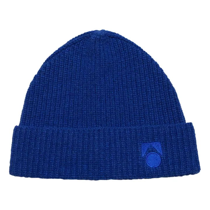 Recycled Wool Beanie | Blue- Product image n°0