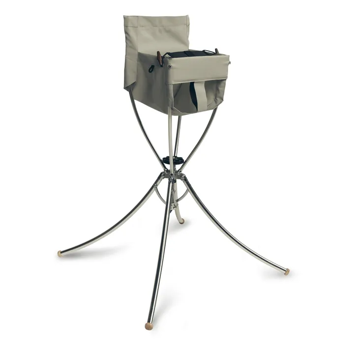 Komplettes Set: Umhängetasche, Gestell, Stuhl, Wiege und Wippe | Beige- Produktbild Nr. 6