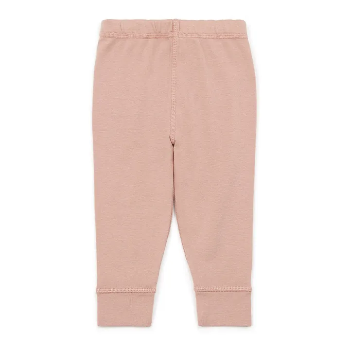 Tino Organic Cotton Leggings | Pink- Product image n°0
