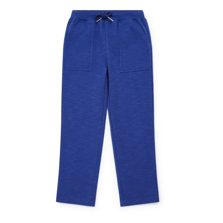 Pantalón jogger de algodón orgánico Tiyog | Azul- Imagen del producto n°0