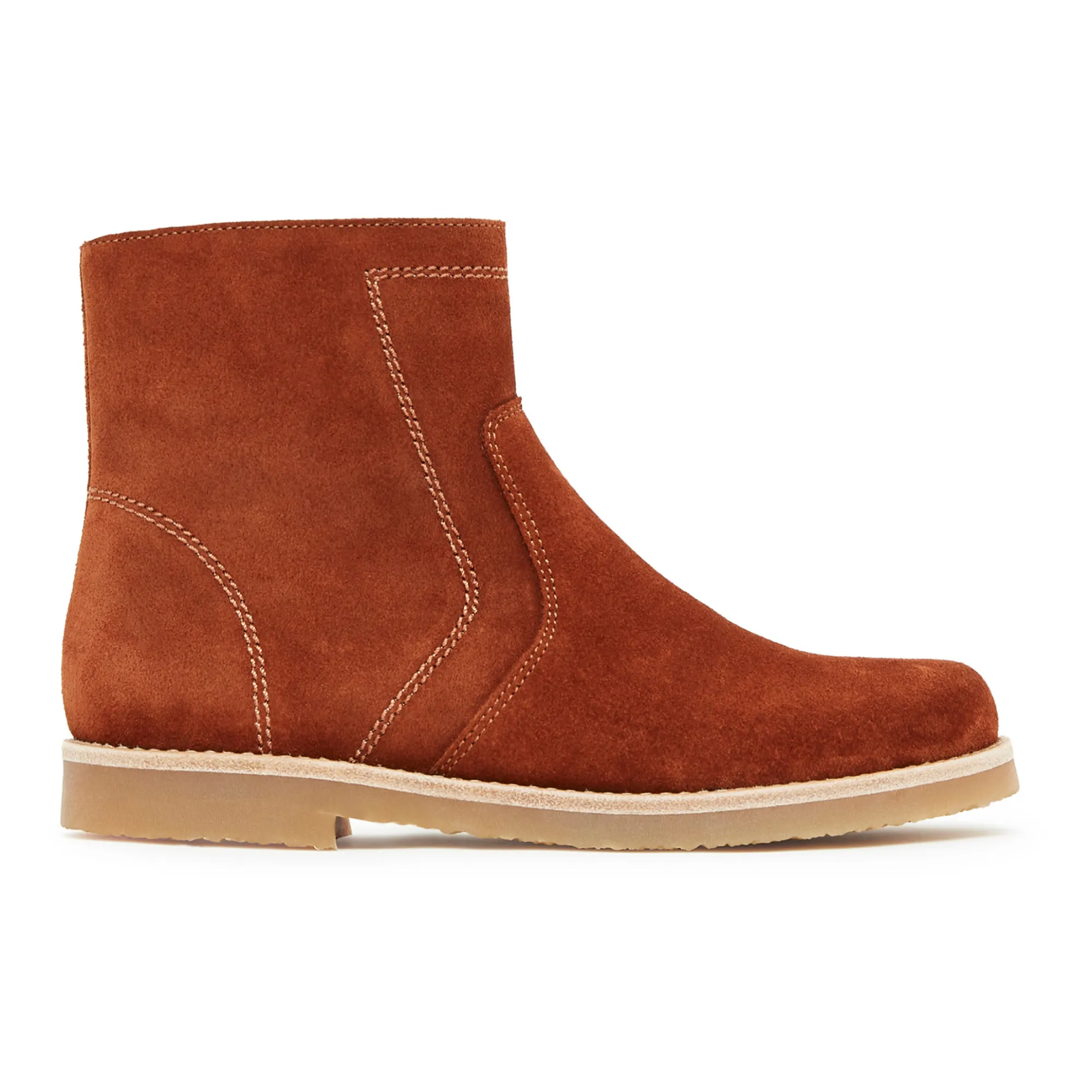 Bonton Caramel Pauline Leather Boots