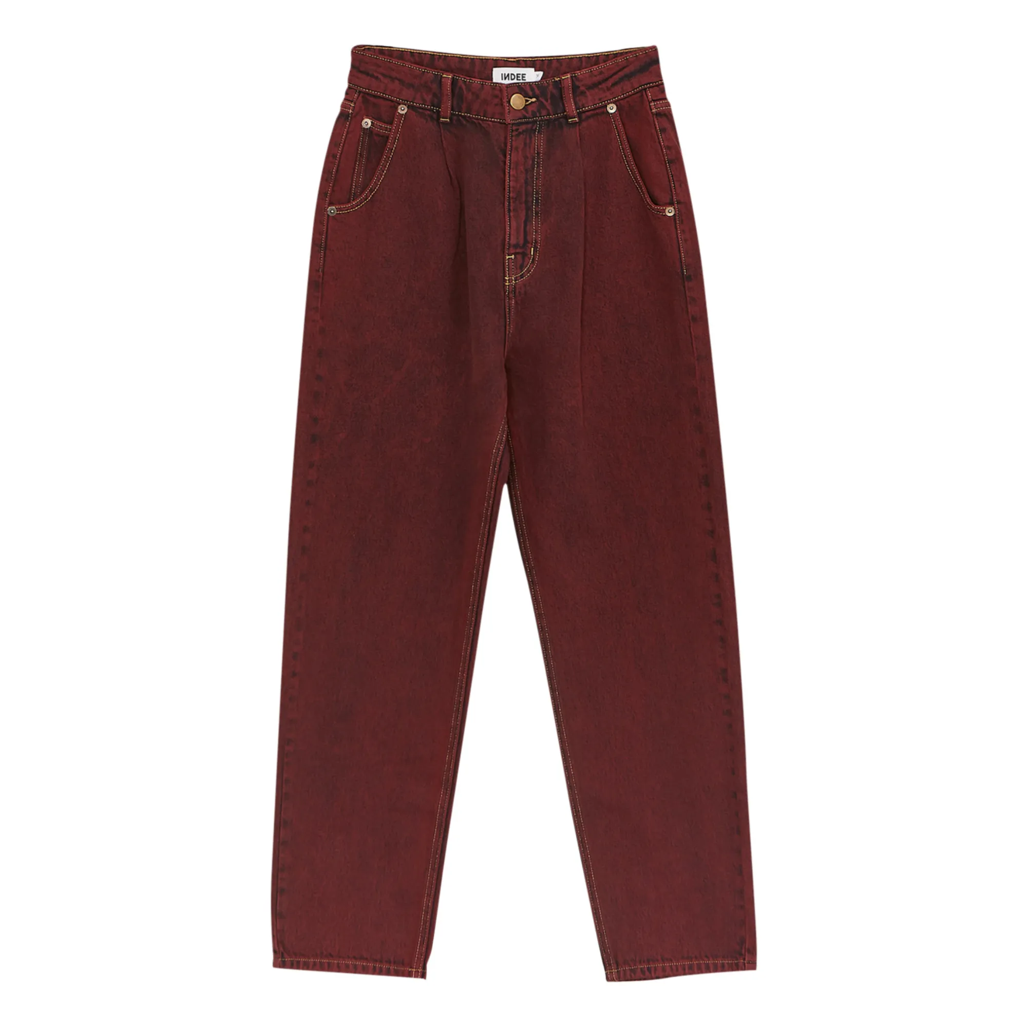 Indee Red Kane Boyfriend Jeans