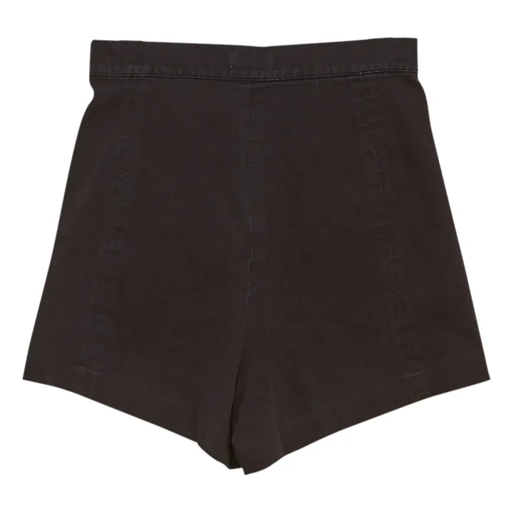Pantalones cortos de cintura alta Kenneth | Azul negro- Imagen del producto n°3