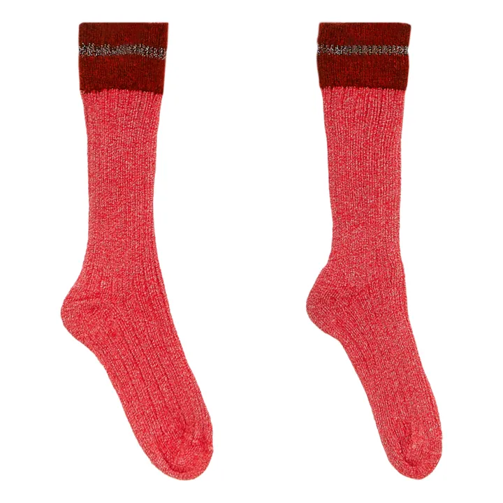 Klaxon Socks  | Red- Product image n°0