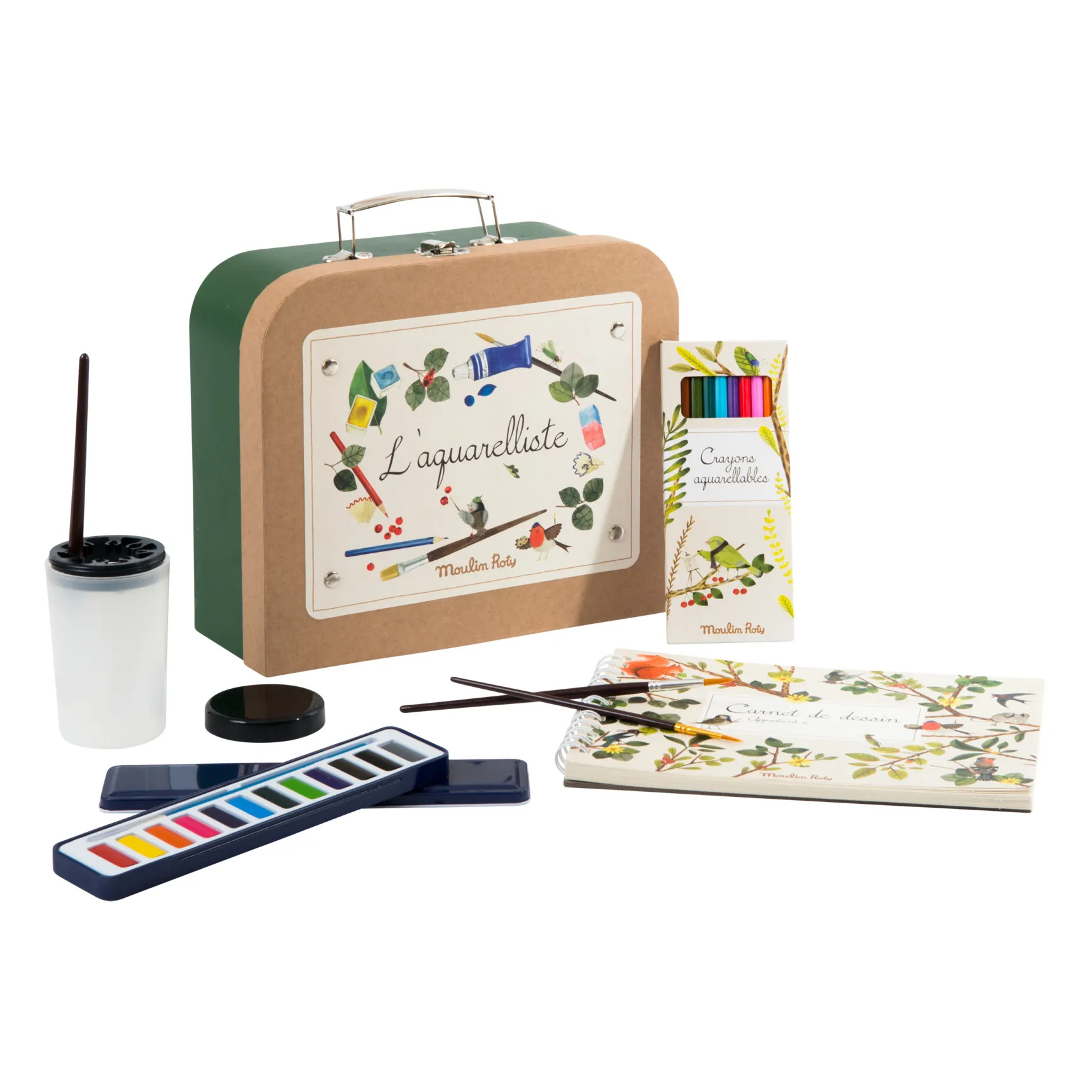 Moulin Roty Multicoloured Watercolour Case