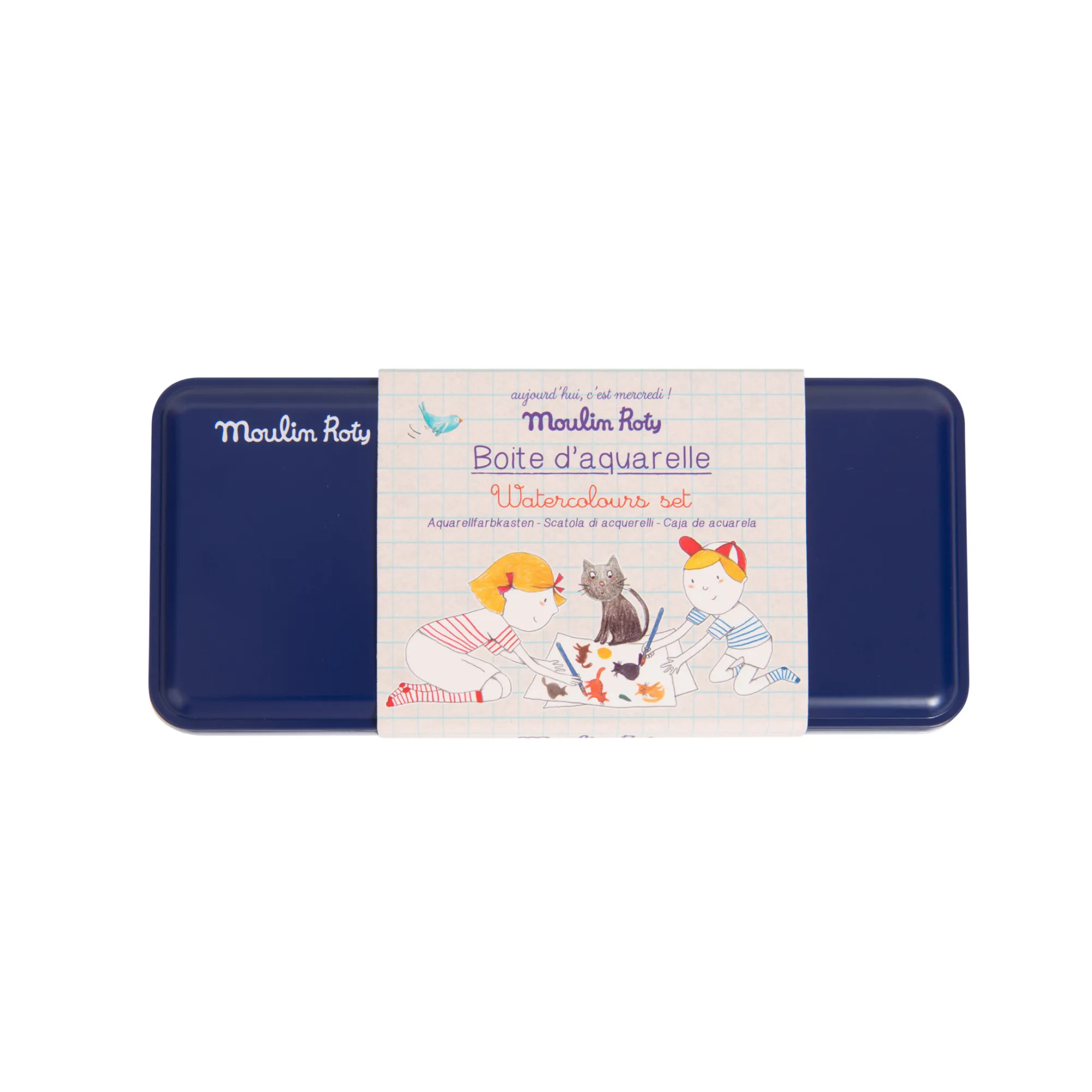 Moulin Roty Multicoloured Watercolours Set