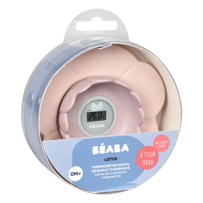 Lotus Bath Thermometer | Pink