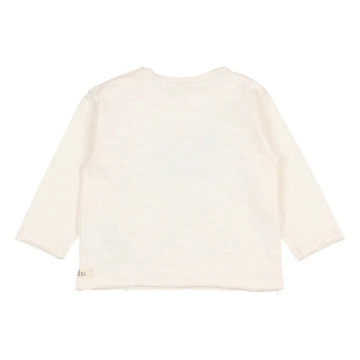 Camiseta de algodón orgánico Foca | Crudo- Imagen del producto n°1