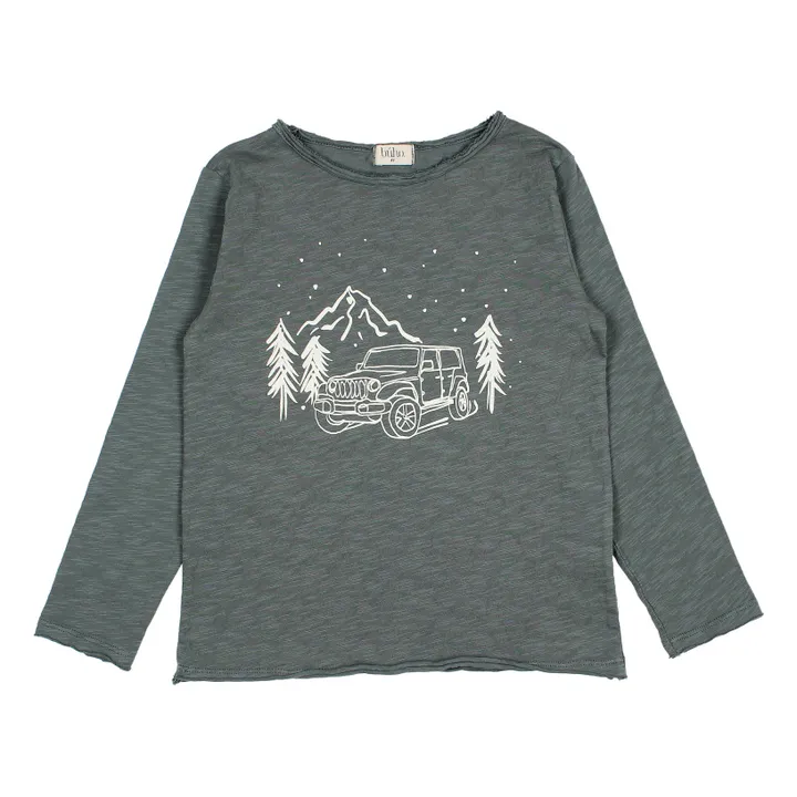 Jepp T.Shirt aus Bio-Baumwolle | Graublau- Produktbild Nr. 0