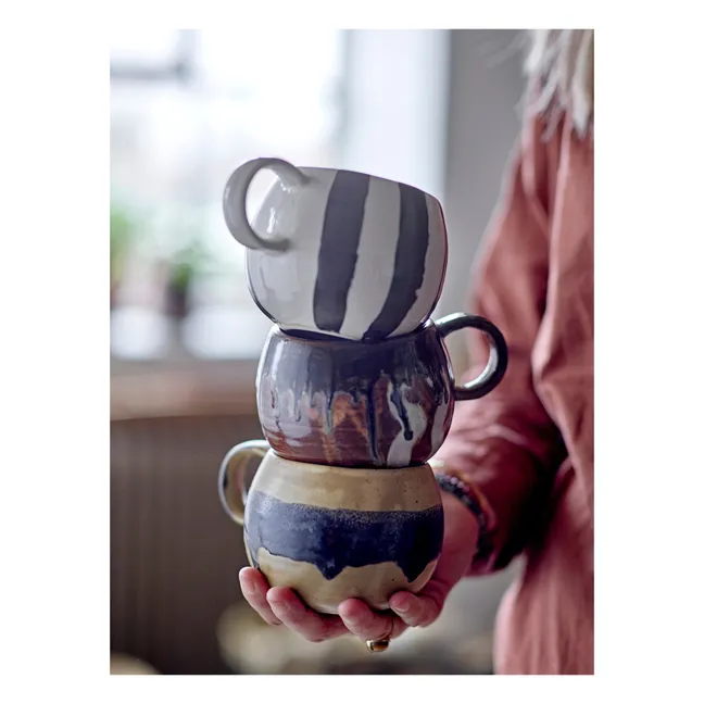 Taza de gres Senna | Marrón