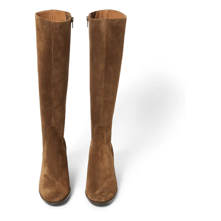 Gemma Suede Boots | Camel- Product image n°3