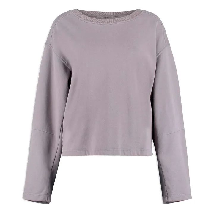 Garo Organic Cotton Sweatshirt | Grey- Product image n°0