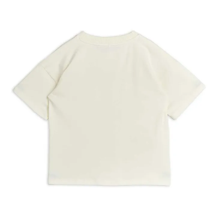 T-Shirt Ours Polaire Coton Bio | Blanc cassé- Image produit n°1
