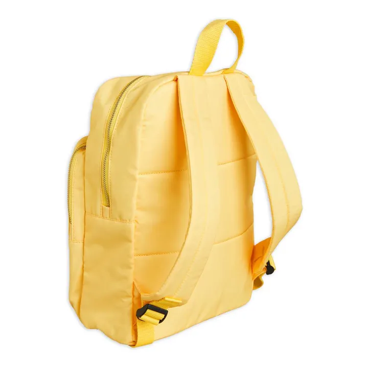 Recycled Polyester Backpack | Yellow- Product image n°1