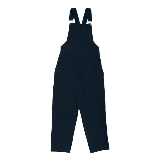 Elda Organic Cotton Dungarees | Navy blue
