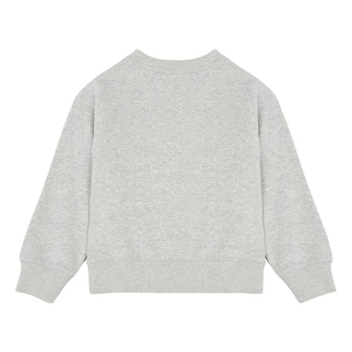 Suéter algodón orgánico Licensed To Chill | Gris Jaspeado- Imagen del producto n°2