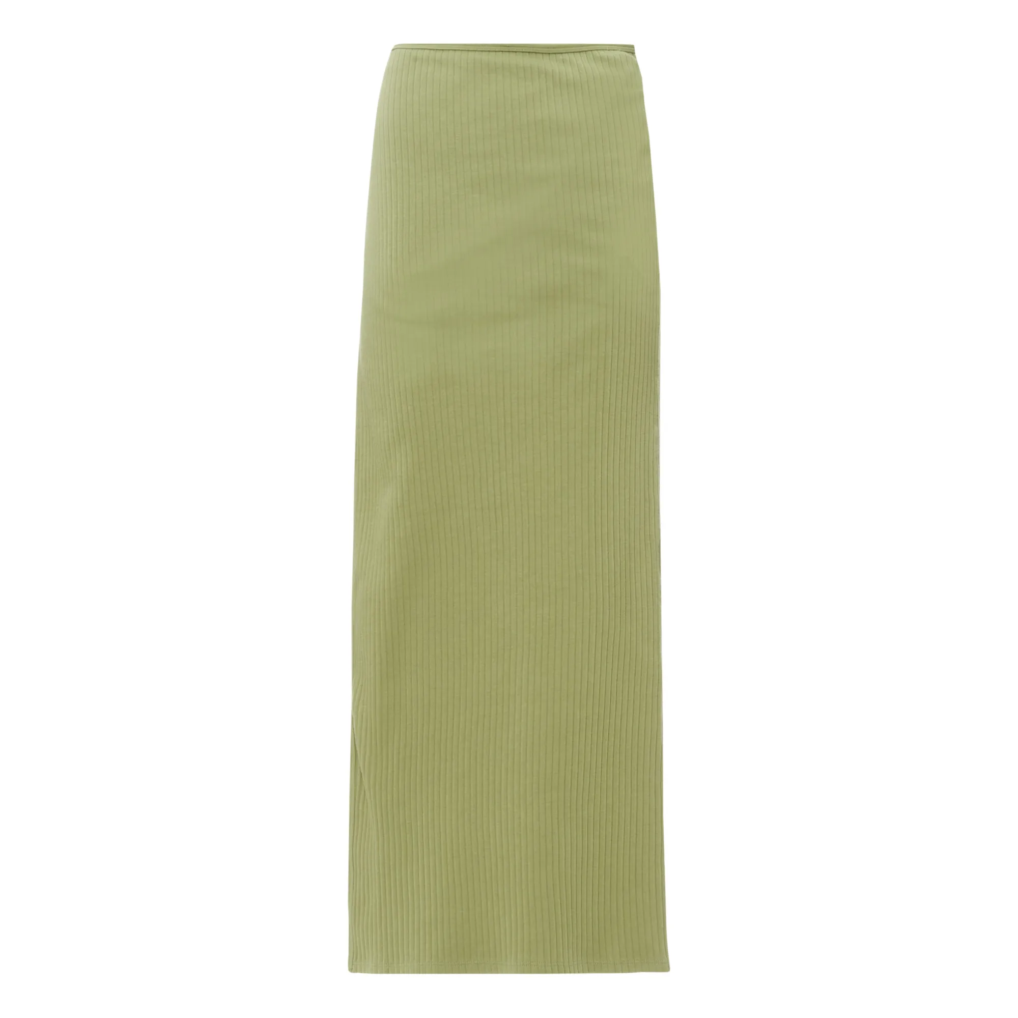baserange brigスカート　green contrast Baserange - Brig Ribbed Skirt - Green | Smallable