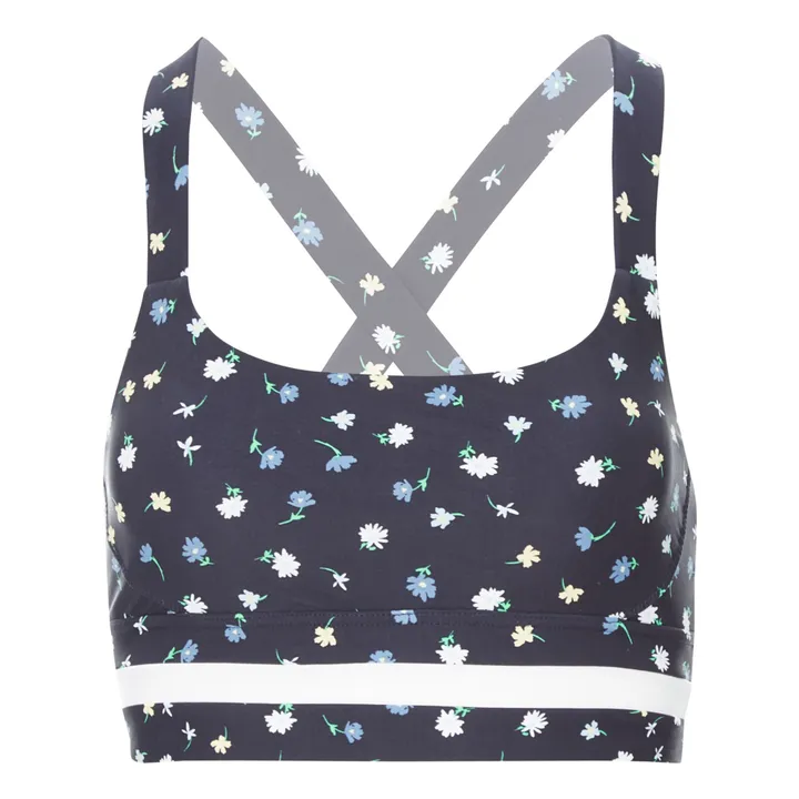Daisy Crop Top  | Navy blue- Product image n°0