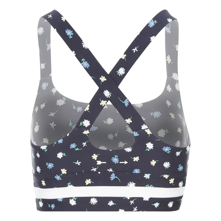 Daisy Crop Top  | Navy blue- Product image n°1