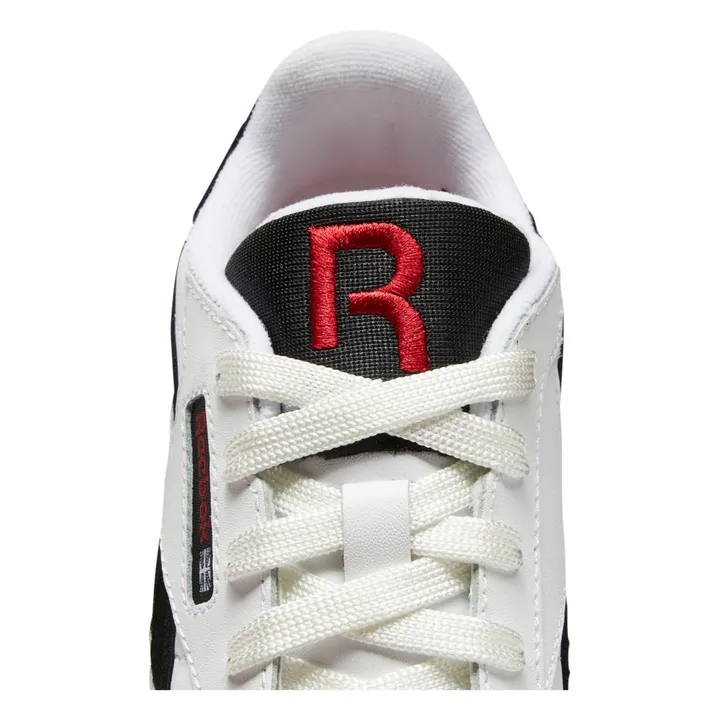 Leder-Sneakers mit Schnürsenkeln Classic  | Weiß- Produktbild Nr. 3