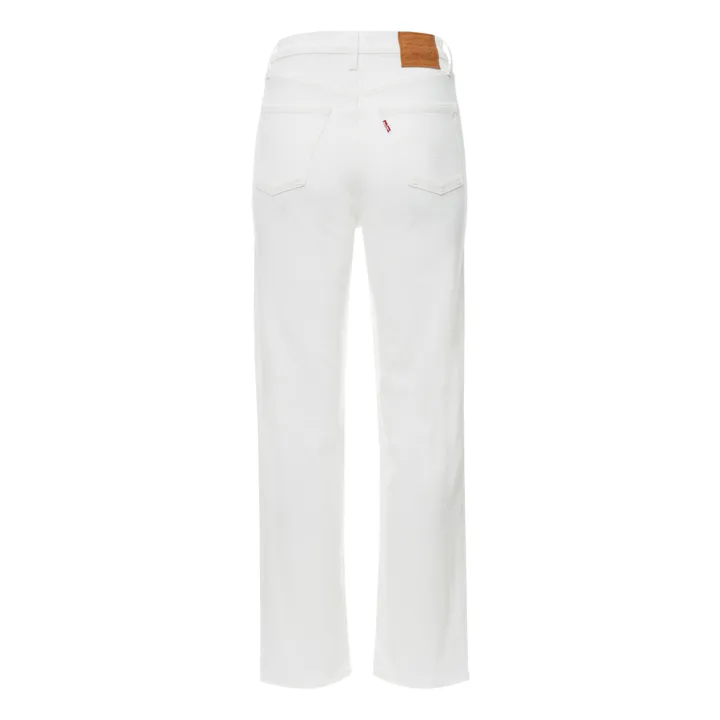 Ribcage Ankle Straight Jeans | White- Product image n°5