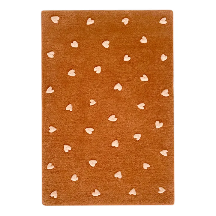 Maison Deux - Maison Deux - Tapis Cœurs en laine