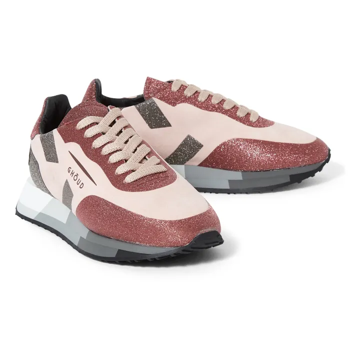 Star Suede Sparkle Sneakers | Pink- Product image n°1