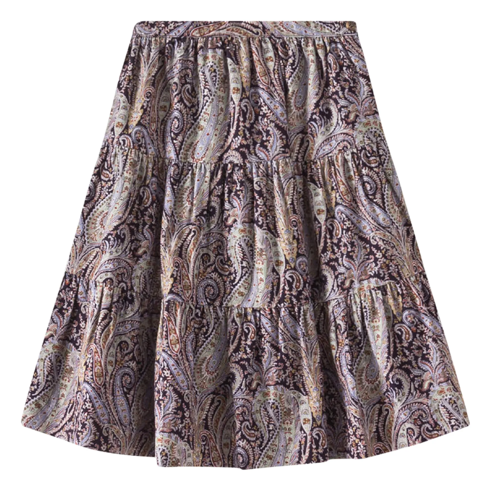 Bonpoint Mauve Lise Exclusive Liberty Corduroy Skirt