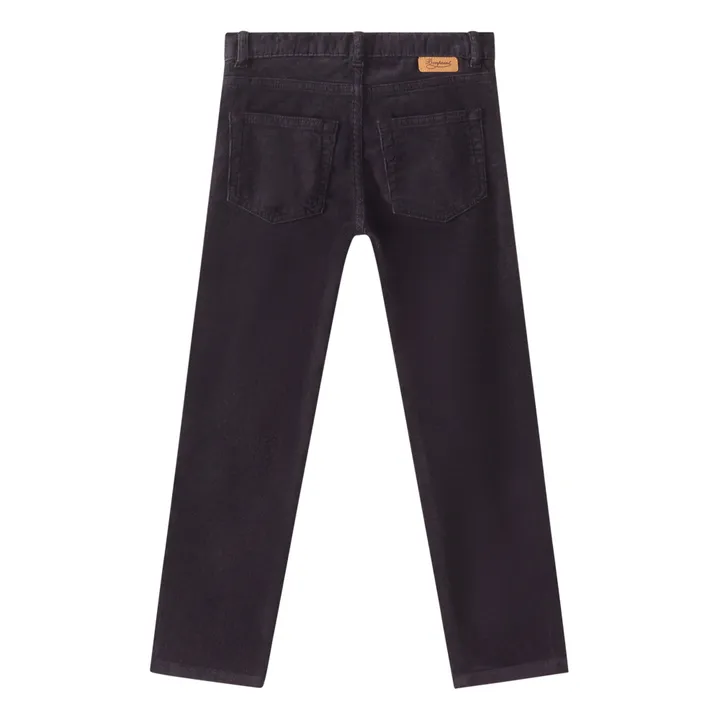 Dylan Corduroy Trousers | Navy blue- Product image n°2