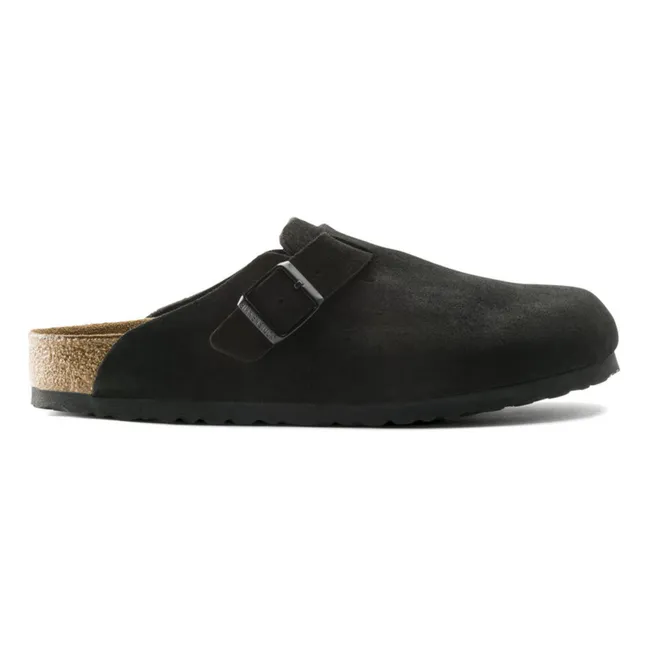 Sabots Boston Suède - Collection Adulte | Noir