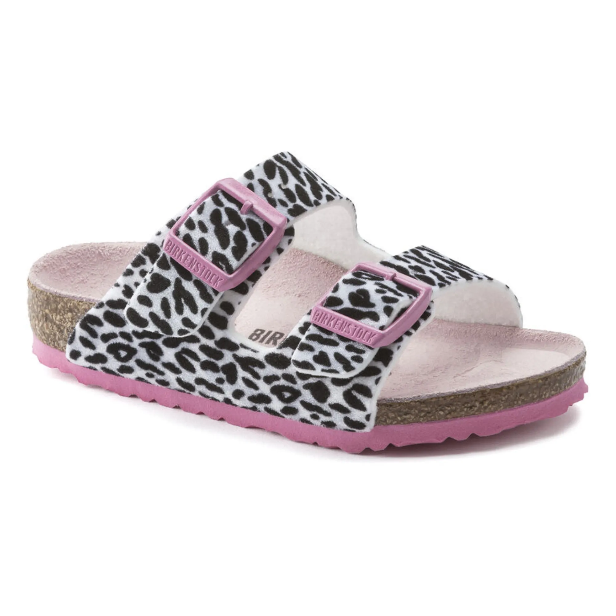 BIRKENSTOCK Sandalias Arizona Tex Leo Lilly Rosa Pálido