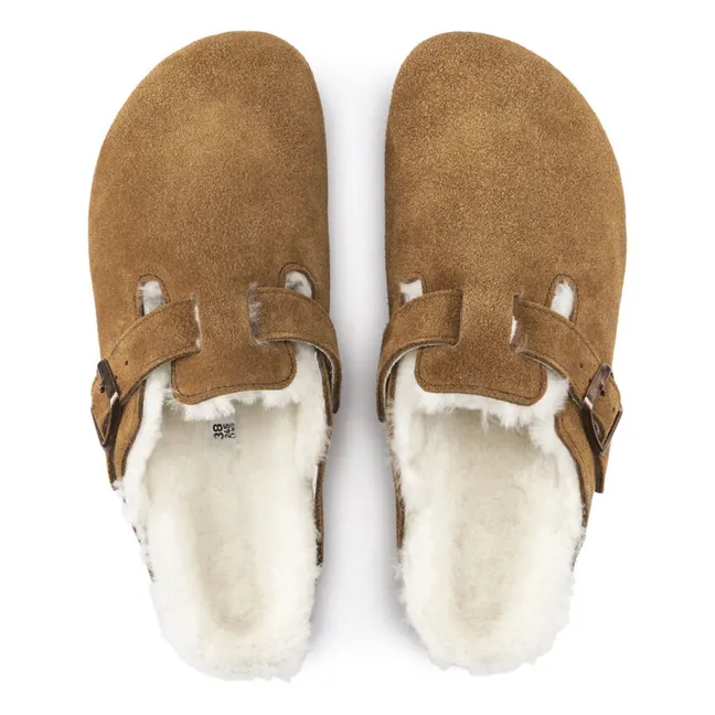 Sabots Boston Shearling - Collection Adulte  | Camel
