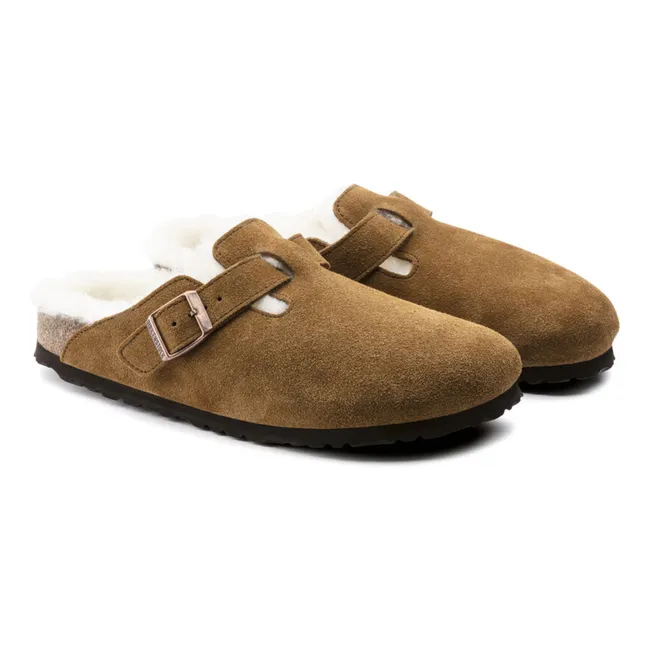 Sabots Boston Shearling - Collection Adulte  | Camel