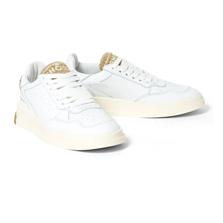 Sneaker Tweener Schaf Gold | Weiß- Produktbild Nr. 1