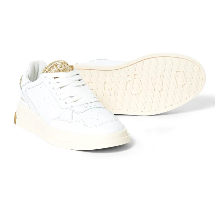 Sneaker Tweener Schaf Gold | Weiß- Produktbild Nr. 2