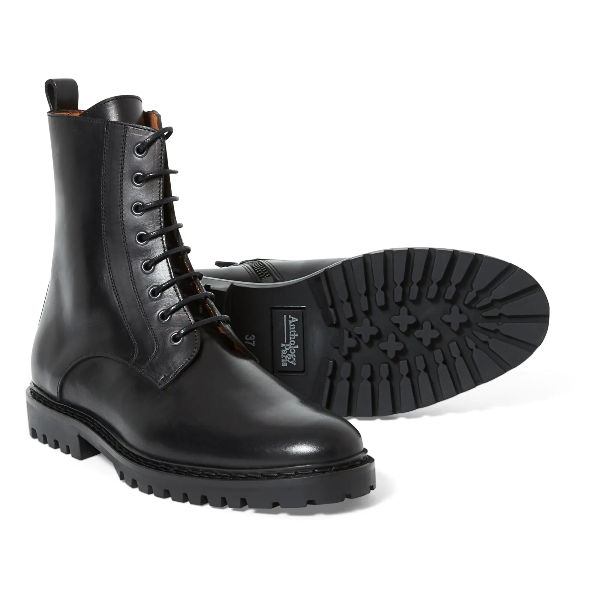 Anthology Paris 7497 Leather Boots Black Smallable