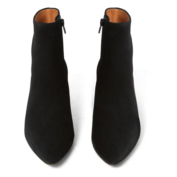 Mara Suede Boots | Black- Product image n°3