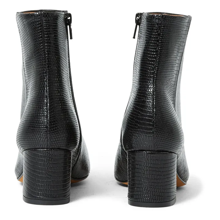 Dune Leather Boots | Black- Product image n°4
