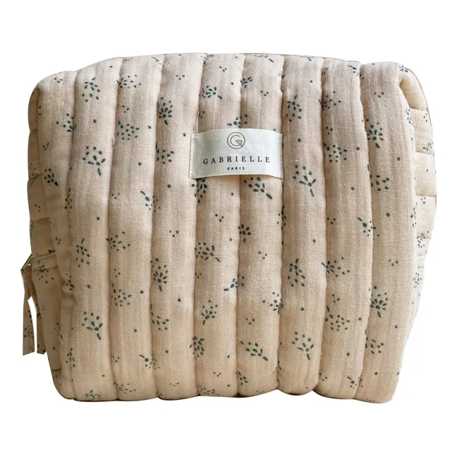 Organic Cotton Toilet Bag | Beige