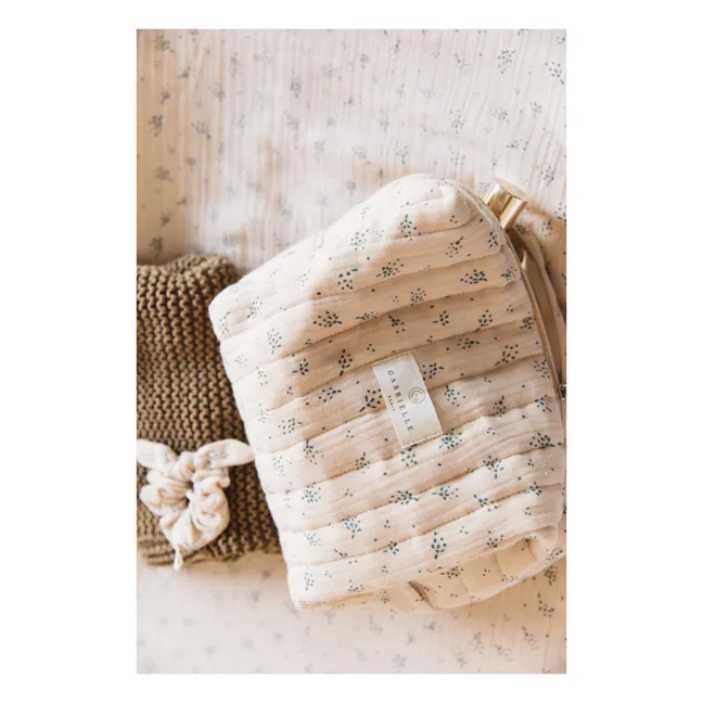 Organic Cotton Toilet Bag | Beige